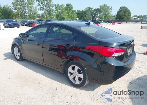 2013 Hyundai Elantra Gls из США, поврежденный, VIN 5NPDH4AE7DH235533
